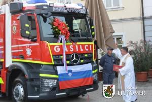 Prevzem dveh gasilskih vozil v Ljutomeru 4